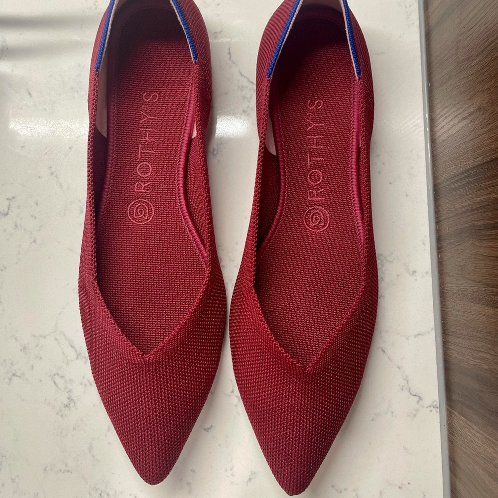 Rothy’s Cinnamon Points size 9